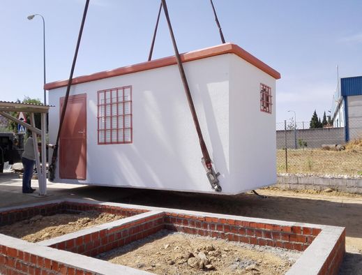 Casetas prefabricadas de hormigón en Cáceres (Extremadura)
